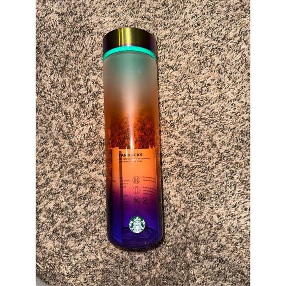 Starbucks Multi-Color Glass Tumbler - Picture 1 of 3